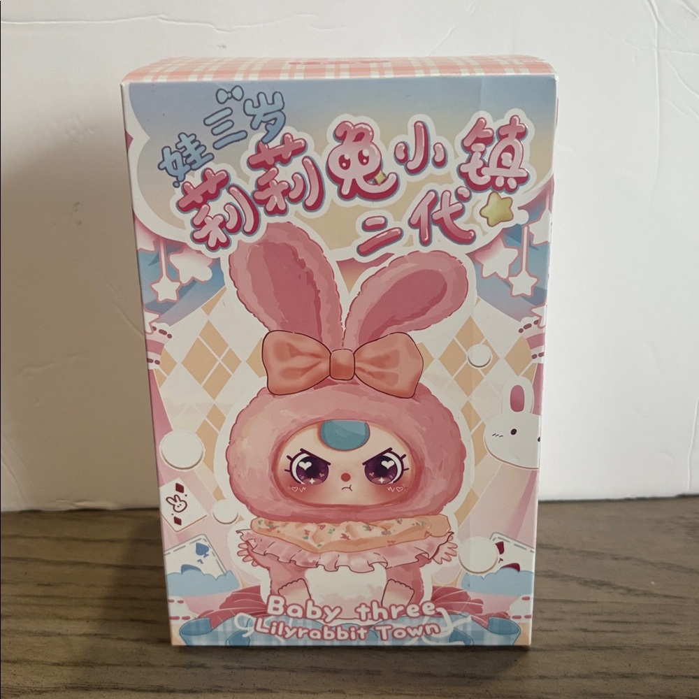 Baby Three Lily Rabbit Town V2 Plush plush doll blind box series unopened